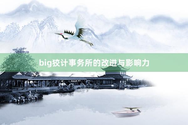 big狡计事务所的改进与影响力